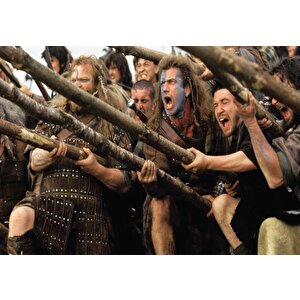 Braveheart Özgürlük Savaşçıları Puzzle Yapboz Mdf Ahşap 500 Parça