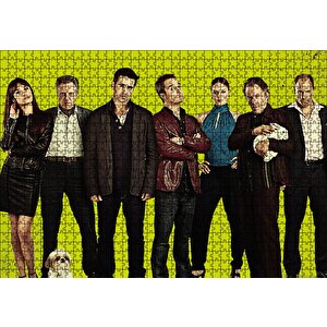 Seven Psychopats Puzzle Yapboz Mdf Ahşap 1000 Parça