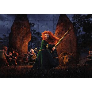 Brave Görsel Puzzle Yapboz Mdf Ahşap 120 Parça