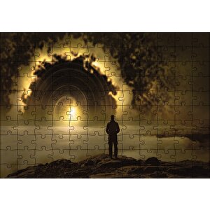 Fantazi Işığın Ruh Hali Puzzle Yapboz Mdf Ahşap 120 Parça