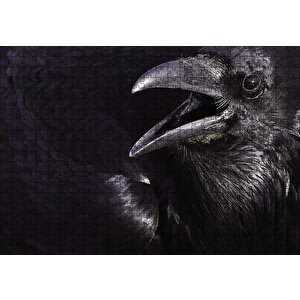 Karga Açık Gagalı Puzzle Yapboz Mdf Ahşap 500 Parça