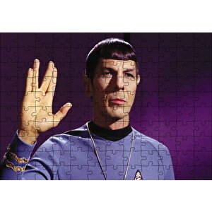 Mister Spock Puzzle Yapboz Mdf Ahşap 120 Parça