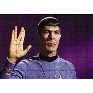 Mister Spock Puzzle Yapboz Mdf Ahşap 255 Parça