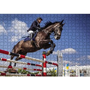 Engelleri Aşmak Puzzle Yapboz Mdf Ahşap 500 Parça