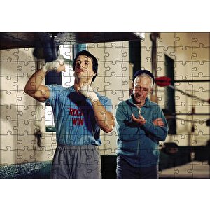 Rockey Bilboa Maç Puzzle Yapboz Mdf Ahşap 120 Parça