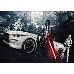 Sprint Football Star Wars Otomobil Puzzle Yapboz Mdf Ahşap 255 Parça