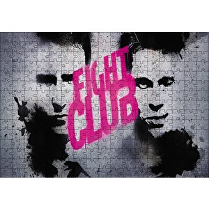 Fight Club Two Heroes Puzzle Yapboz Mdf Ahşap 255 Parça