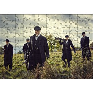 Peaky Blinders Puzzle Yapboz Mdf Ahşap 120 Parça