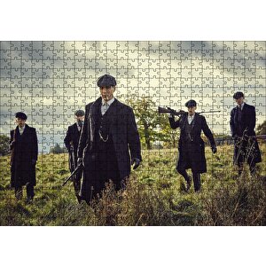 Peaky Blinders Puzzle Yapboz Mdf Ahşap 500 Parça