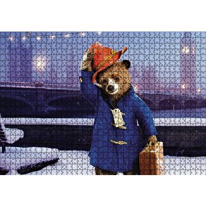 Paddington Bear Puzzle Yapboz Mdf Ahşap 1000 Parça