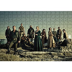 Black Sails Tam Kadro Görseli Puzzle Yapboz Mdf Ahşap 255 Parça