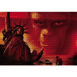 Planet Of The Apes - 1968 Puzzle Yapboz Mdf Ahşap 1000 Parça