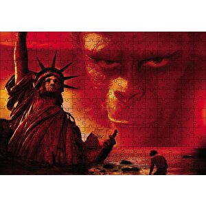 Planet Of The Apes - 1968 Puzzle Yapboz Mdf Ahşap 255 Parça