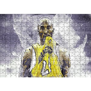 Kobe Bryant Maç Bitti Puzzle Yapboz Mdf Ahşap 255 Parça