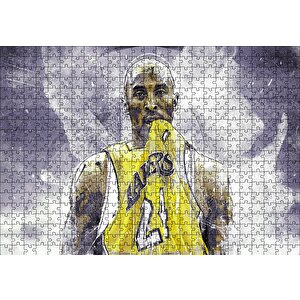 Kobe Bryant Maç Bitti Puzzle Yapboz Mdf Ahşap 500 Parça