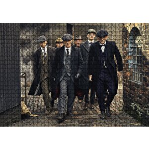 Peaky Blinders Puzzle Yapboz Mdf Ahşap 1000 Parça
