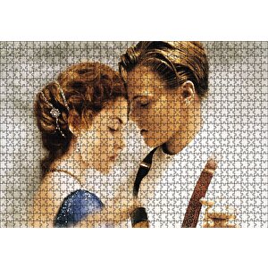Titanic Jack Rose Puzzle Yapboz Mdf Ahşap 1000 Parça