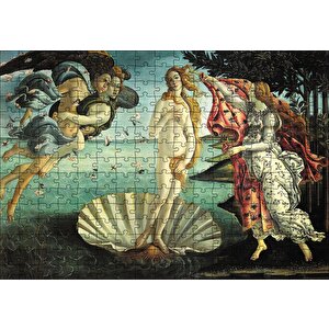 Venüs Ün Yaratılışı Puzzle Yapboz Mdf Ahşap 255 Parça