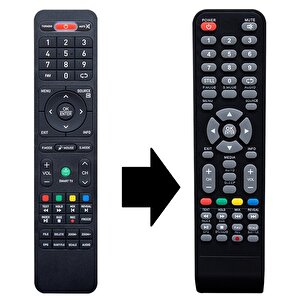 Nordmende Android Smart Led Tv Kumandası - Eşdeğer