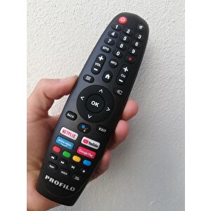 Profilo 50pa515esg  Android Smart Tv Kumanda-no Mic.