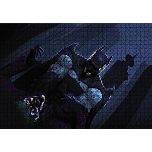 Cakapuzzle  Batman Vs Joker Mücadelesi Puzzle Yapboz Mdf Ahşap