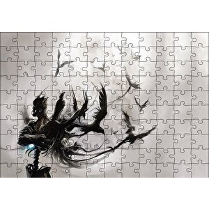 İskeletten Ayrılan Kuşları Puzzle Yapboz Mdf Ahşap 120 Parça