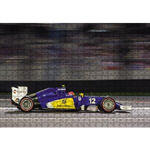 F1 2016 Yarış Puzzle Yapboz Mdf Ahşap 500 Parça