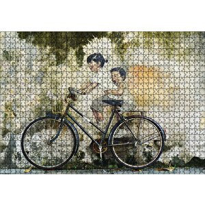 Gerçek Sanal Duvar Resmi Çocuklar Puzzle Yapboz Mdf Ahşap 1000 Parça
