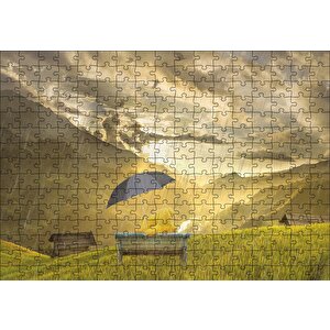 Oyuncak Ayılar Panorama Doğa Puzzle Yapboz Mdf Ahşap 255 Parça
