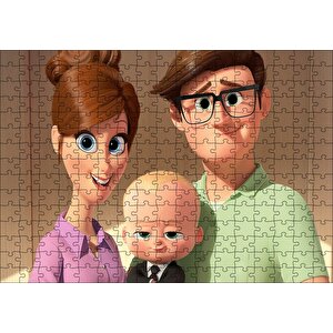 Patron Bebek 2017 Animasyon Filmi Görseli Puzzle Yapboz Mdf Ahşap 255 Parça