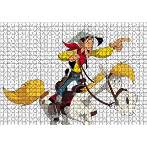 Red Kit Ve Düldül Puzzle Yapboz Mdf Ahşap 1000 Parça