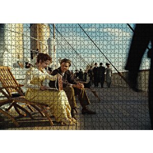 Titanic Filmi 1997 Puzzle Yapboz Mdf Ahşap 1000 Parça