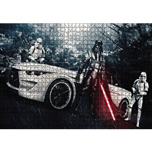 Sprint Football Star Wars Otomobil Puzzle Yapboz Mdf Ahşap 1000 Parça