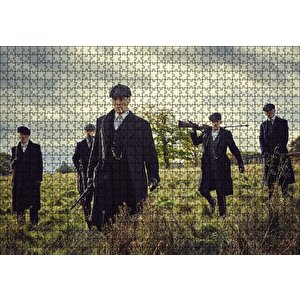 Peaky Blinders Puzzle Yapboz Mdf Ahşap 1000 Parça