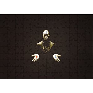 The Matrix Puzzle Yapboz Mdf Ahşap 120 Parça