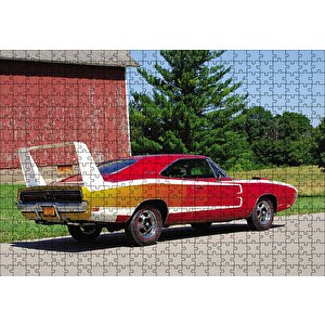 Dodge Charger Dayton Otomobil Görseli Puzzle Yapboz Mdf Ahşap 500 Parça
