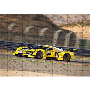Sokak Evler Yağlı Boya Puzzle Yapboz Mdf Ahşap 120 Parça