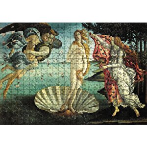 Venüs Ün Yaratılışı Puzzle Yapboz Mdf Ahşap 500 Parça