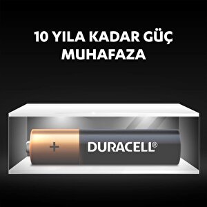 Duracell Alkalin Aaa İnce Kalem Piller, 4 Lu Paket