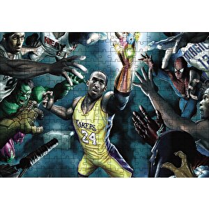 Havalı Nba Puzzle Yapboz Mdf Ahşap 255 Parça