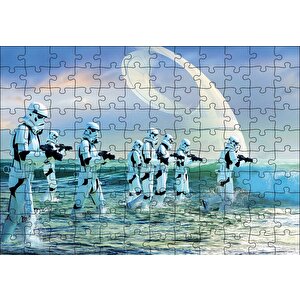 Star Wars Rogue One Stormtroopers Puzzle Yapboz Mdf Ahşap 120 Parça
