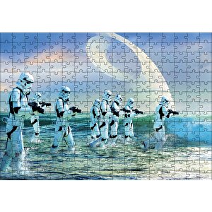 Star Wars Rogue One Stormtroopers Puzzle Yapboz Mdf Ahşap 255 Parça