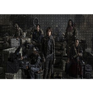 Star Wars Rogue One Kadro Puzzle Yapboz Mdf Ahşap 1000 Parça
