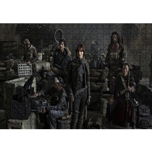 Star Wars Rogue One Kadro Puzzle Yapboz Mdf Ahşap 500 Parça