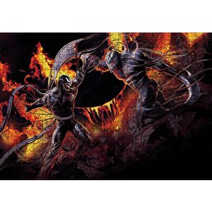 Venom Riot Artwork Puzzle Yapboz Mdf Ahşap 500 Parça