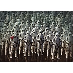 Star Wars Güç Uyanıyor Stormtroopers Puzzle Yapboz Mdf Ahşap 120 Parça