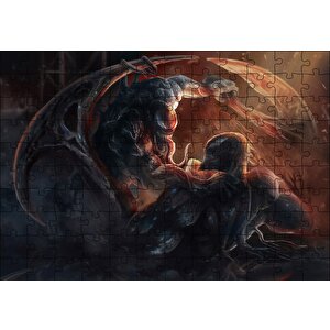 Venom Riot Cenin Artwork Puzzle Yapboz Mdf Ahşap 120 Parça