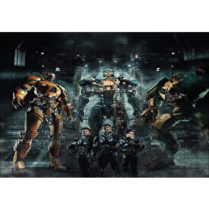 Pacific Rim Uprising Saber Athena Gipsy Avenger Puzzle Yapboz Mdf Ahşap 255 Parça