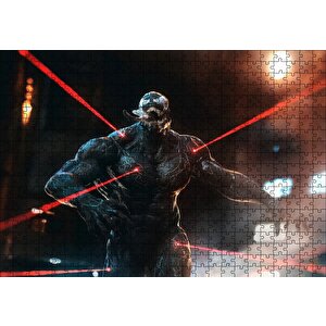 Venom Lazerler Puzzle Yapboz Mdf Ahşap 500 Parça
