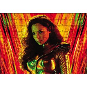 Gal Gadot Görseli Puzzle Yapboz Mdf Ahşap 120 Parça